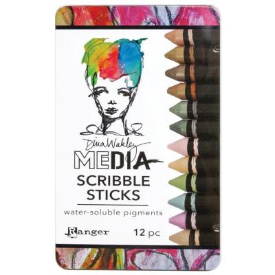 Ranger Dina Wakley Media  Scribble Sticks 3